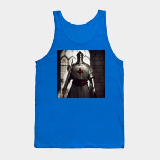 Knights Templar in The Holy Land Tank Top